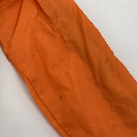 Vintage Univ Tennessee Volunteers Football Windbreaker Jacket Adult L Orange - Picture 5 of 7